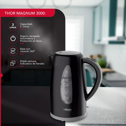 Hervidor 3L Thor Magnum 3000